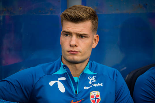 Alexander Sørloth of Norway