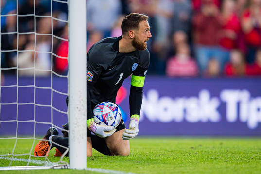 Jan Oblak of Slovenia