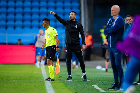 Matjaz Kek, head coach of the Slovenia national football