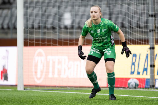 Elfsborgs målvakt Tuva Janveden Mobrandt