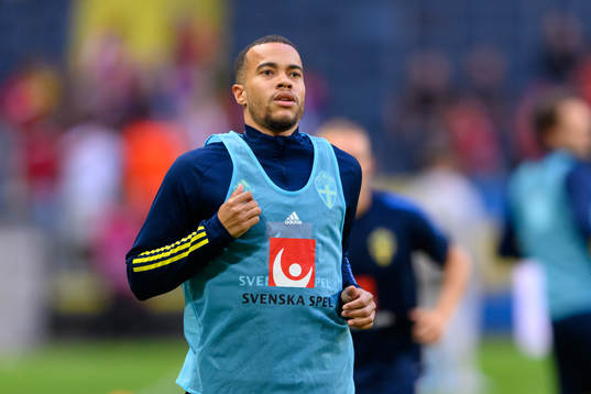 Robin Quaison of Sweden