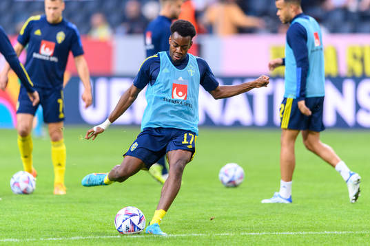 Anthony Elanga of Sweden