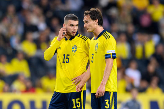 Edvin Kurtulus and Hjalmar Ekdal of Sweden