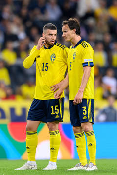 Edvin Kurtulus and Hjalmar Ekdal of Sweden