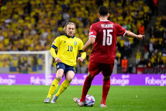 Emil Forsberg of Sweden