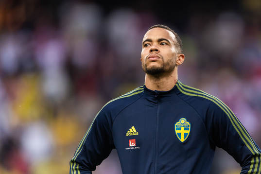 Robin Quaison of Sweden