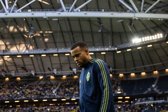 Robin Quaison of Sweden
