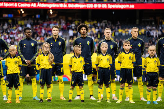 Anthony Elanga, Mattias Svanberg, Jens Cajuste, Joel