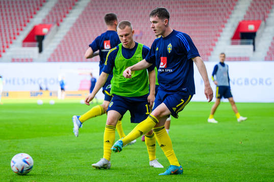 Patrik Wålemark and Isak Jansson of Sweden