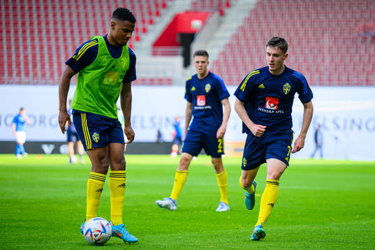 Amin Sarr and Patrik Wålemark of Sweden