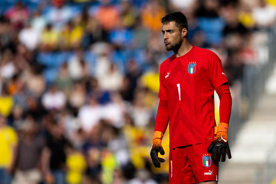 Goalkeeper Alessandro Plizzari of Italy