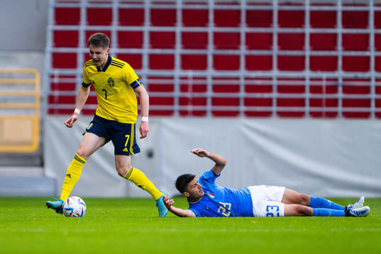 Patrik Wålemark of Sweden and Nicolo Cambiaghi of Italy