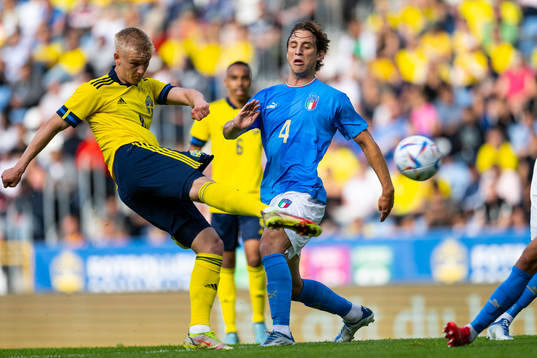 of Sweden Carl Gustafsson and Samuele Ricci of Italy
