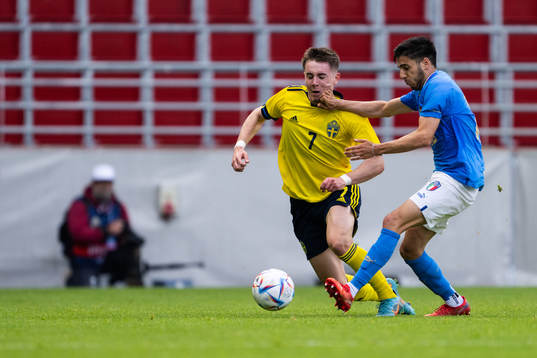 Patrik Wålemark of Sweden and Fabiano Parisi of Italy