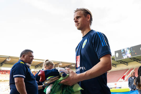 Goalkeeper Jakob Tånnander of Sweden