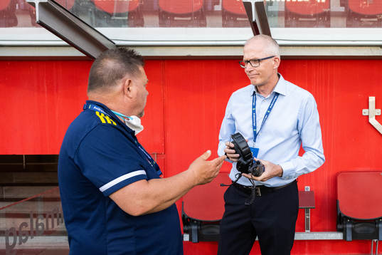 Staffan Stjernholm Media Officer of Sweden