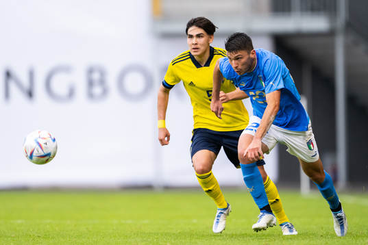Eric Kahl of Sweden and Nicolo Cambiaghi of Italy