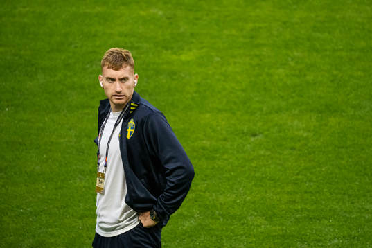 Dejan Kulusevski of Sweden