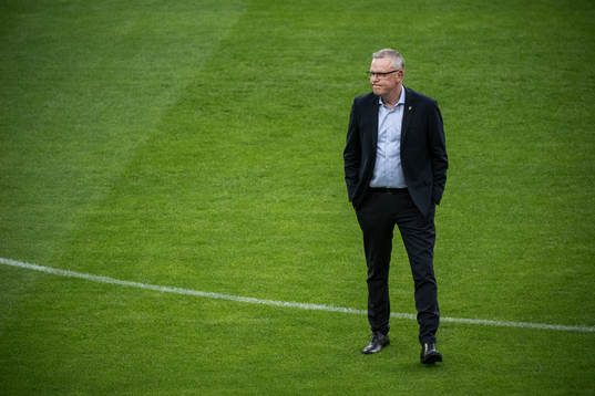 Head coach Janne Andersson of Sweden