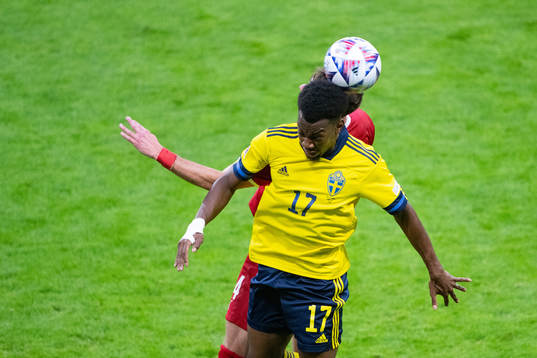 Anthony Elanga of Sweden