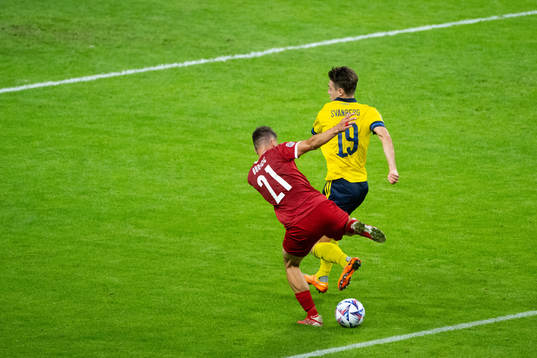 Mattias Svanberg of Sweden and Filip Duricic of Serbia