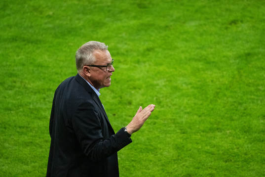 Head coach Janne Andersson of Sweden