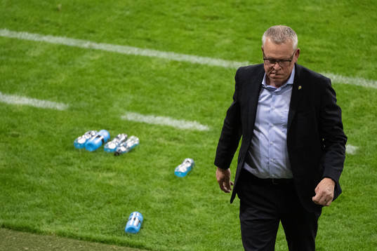 Head coach Janne Andersson of Sweden