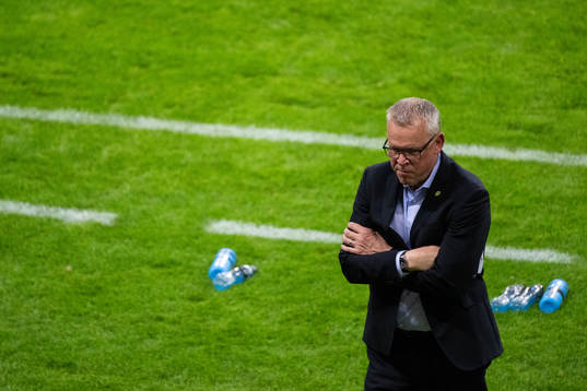 Head coach Janne Andersson of Sweden