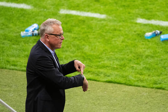 Head coach Janne Andersson of Sweden