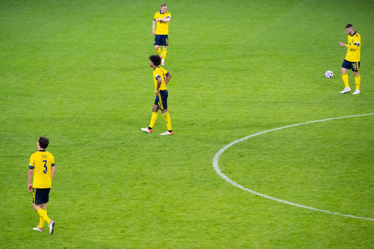Hjalmar Ekdal, Jens Cajuste, Joel Andersson and Edvin