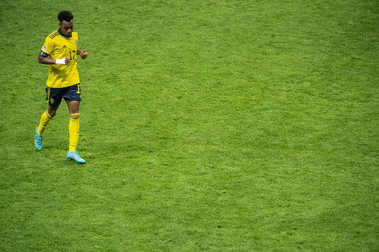 Anthony Elanga of Sweden