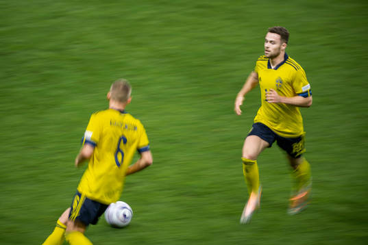 Ludwig Augustinsson and Gabriel Gudmundsson of Sweden