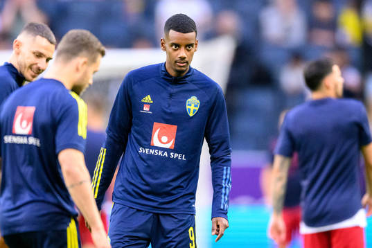 Alexander Isak of Sweden