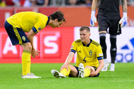 Hjalmar Ekdal and Joakim Nilsson of Sweden