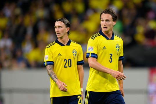 Kristoffer Olsson and Hjalmar Ekdal of Sweden