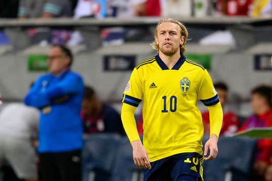 Emil Forsberg of Sweden