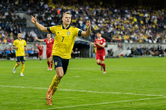 Viktor Claesson of Sweden reacts