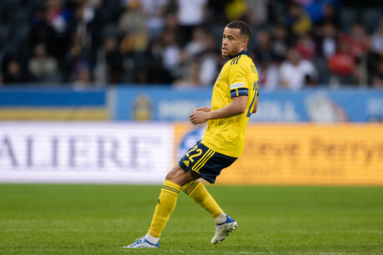 Robin Quaison of Sweden