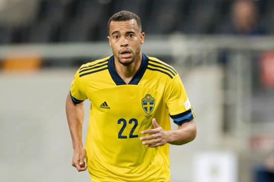 Robin Quaison of Sweden