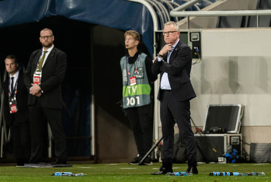 Head coach Janne Andersson of Sweden