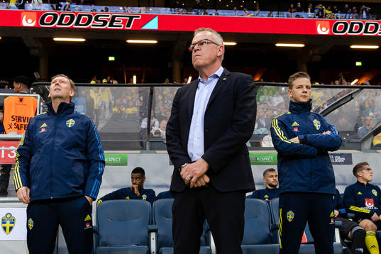 Assistant coach Peter Wettergren, head coach Janne