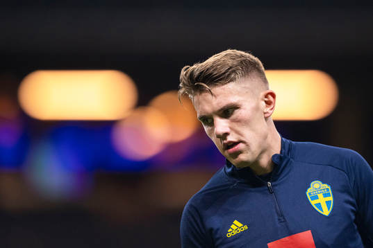 Viktor Gyökeres of the Swedish national football team