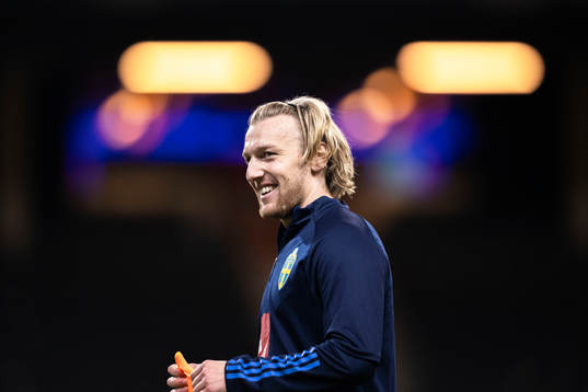 Emil Forsberg of the Swedish national football team
