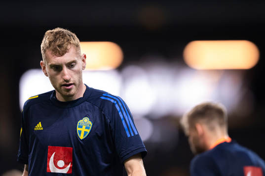 Dejan Kulusevski of the Swedish national football team