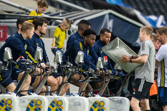Anthony Elanga of the Swedish national football team