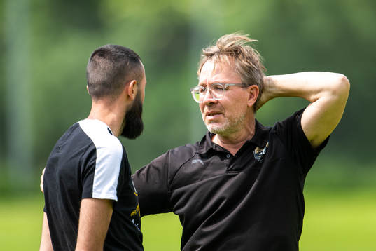 Bellevue tränare Caspar Pauckstadt