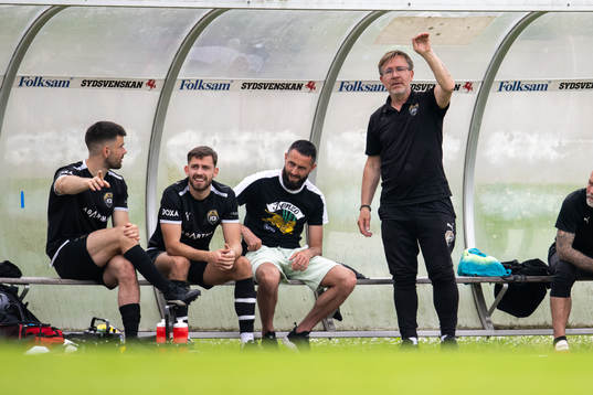 Bellevue tränare Caspar Pauckstadt