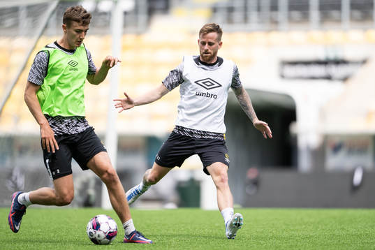 Gustaf Lagerbielke och Rasmus Alm