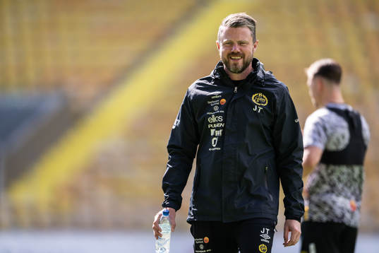 Manager Jimmy Thelin