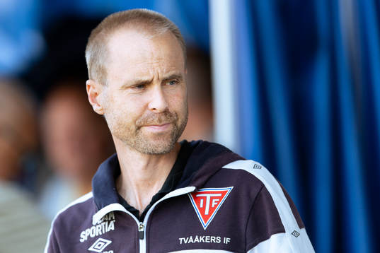 Tvååkers tränare Pierre Krantz